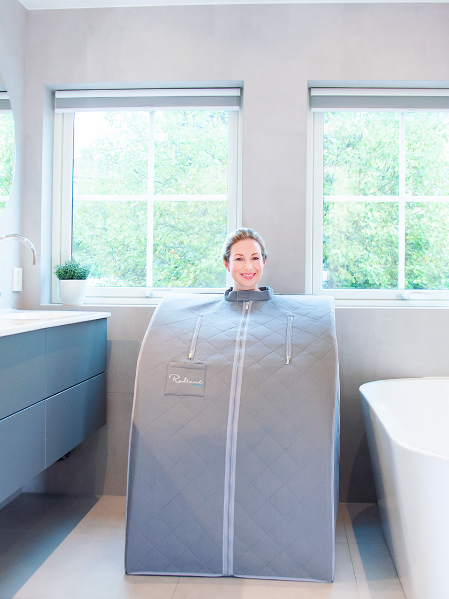Radiant Health IR SaunaPod Basic Bamboo Stone