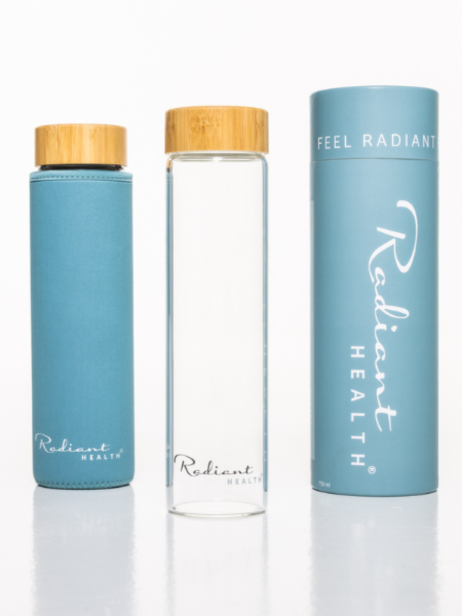 Radiant Health® Drikkeflaske i Glass