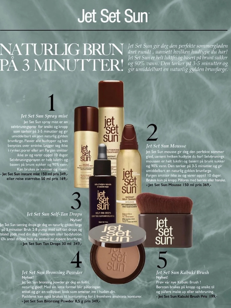 Jet Set Sun - ENDELIG hos Glowstore