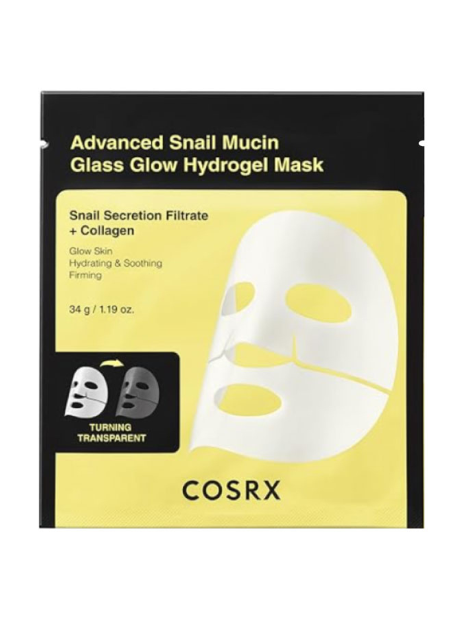 Advanced Snail Mucin Glass Glow Hydrogel Mask